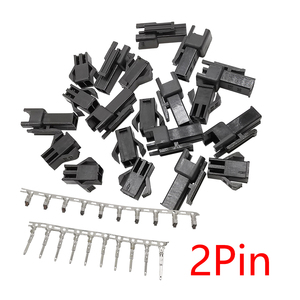 10/20/30 Bộ Đầu Nối JST SM 2.54 Đầu Nối Nhà Ở + Thiết Bị Đầu Cuối Khoảng Cách 2.54Mm SM-2P JST SM2.54 SM-2R M-2P SM-2R - Product Image 1