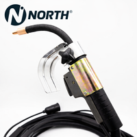 Torche de soudage NORTH K126 à fil fourré auto-protégée 350A, refroidie par air, interface compatible pour pipeline extérieur