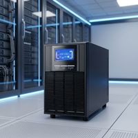 UPS en Línea 1KVA 2KVA 3KVA Monofásico de Alta Frecuencia Onda Sinusoidal Pura Sin Mantenimiento Batería de Plomo-Ácido