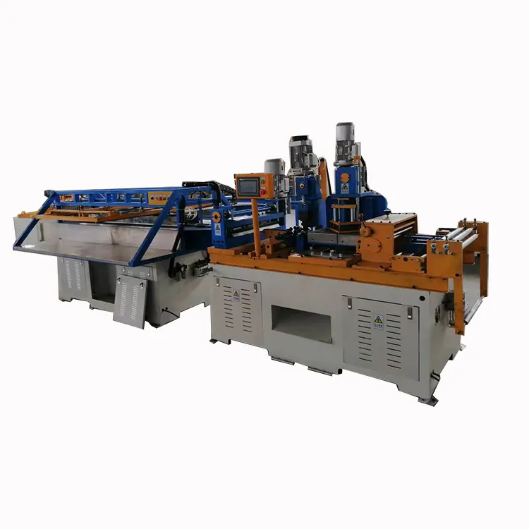 CNC step lap mitred transformer core cut-to-length machine with swing shear