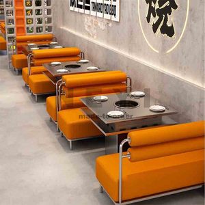 Muebles Comerciales de Uso en Múltiples Escenarios, Superficies de Limpieza Rápida, Muebles Modernos Nórdicos para Hotel, Gimnasio, <span class=keywords><strong>Restaurante</strong></span>, Cafetería, Bar, Club, Comedor Rectangular - Product Image 2