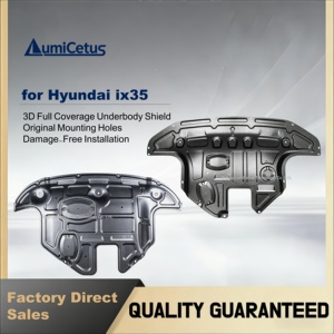 Plaque de protection 3D en acier au manganèse et alliage d'aluminium avec trous de montage originaux pour <span class=keywords><strong>Ix35</strong></span> Elantra HD Verna Reina Elantra MD - Product Image 1