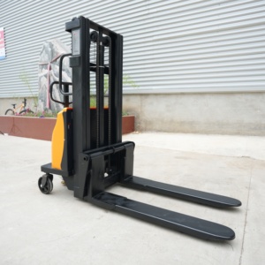 Chariot élévateur semi-électrique à palettes, capacité 1500 kg, levage hydraulique, avec batterie au plomb-acide, pour usage en entrepôt - Product Image 6