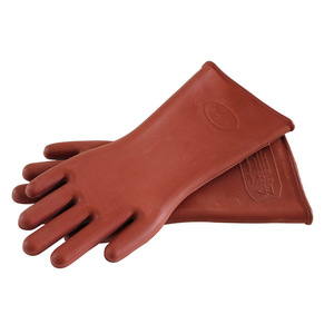 Guantes Aislantes de Goma Shuang'an de 12kV, 220V, para Electricistas, Seguridad, Trabajo Eléctrico de Alto Voltaje, Duraderos, de Goma Natural con Textura Completa - Product Image 1