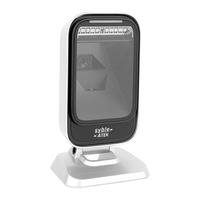 Lecteur de codes-barres 2D AK-9208H USB RS232 pour Linux, Windows, Android, MAC – Prise en charge des codes recouverts, paiement par téléphone, grand angle, longue portée