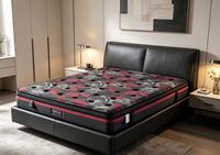 Matelas en mousse à mémoire de forme et ressorts ensachés de qualité supérieure, luxe royal, haute densité, pour un sommeil réparateur, disponible en tailles simple, double et grand format, idéal pour hôtels.