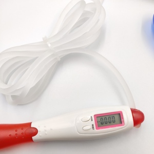 Compteur de calories électronique à LED, <span class=keywords><strong>corde</strong></span> à <span class=keywords><strong>sauter</strong></span>, réglable, intelligente, exercice, bleu et <span class=keywords><strong>rouge</strong></span>, 1 pièce - Product Image 5