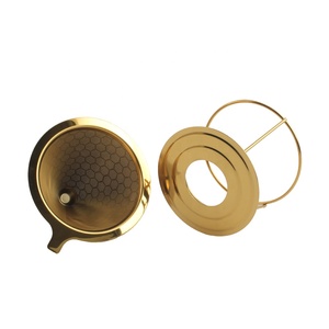 Filtre à café à dégoulinement sans papier, facile à nettoyer, 1 à 4 tasses, filtre conique avec tasse amovible - Product Image 6