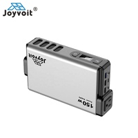 Station d'alimentation solaire MPPT 150W pour extérieur, sortie AC DC USB Type-C, batterie LiFePO4 portable, panneau pliable, onde sinusoïdale pure