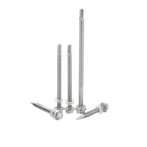 Tornillos de brida hexagonal exterior de acero inoxidable M5.5 de fábrica Bibo Yaente - Fijaciones autorroscantes de cola de milano autoperforantes métricas - Product Image 2
