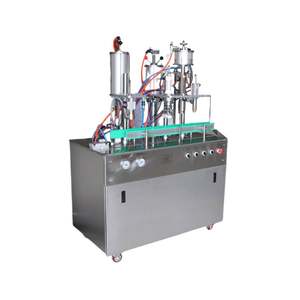 เครื่องบรรจุสเปรย์กึ่งอัตโนมัติแบบแมนนวลสำหรับบรรจุโพรเพน บิวเทน น้ำหอม หรือผลิตภัณฑ์ระงับกลิ่นกาย หรือสเปรย์ปรับอากาศ - Product Image 2