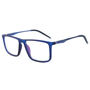 Sunflower high quality TR90 frame Magal temple oversize frame block out anti-blue light lens computer sunglasses