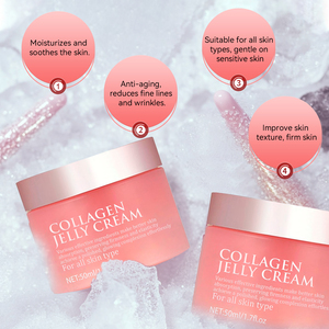 <span class=keywords><strong>Crema</strong></span> <span class=keywords><strong>Facial</strong></span> de Colágeno en Gel, Mayorista, Más Vendida, Fortalece la Barrera Cutánea, Hidrata, con Niacinamida - Product Image 3