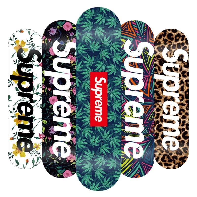 Design de skate personalizado na fábrica chinesa, seu próprio baralho de skate completo para venda