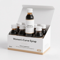 Sirop OEM pour l'agrandissement des fesses avec Maca et Saw Palmetto pour adultes