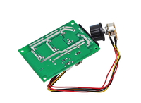 Régulateur de vitesse de pompe à moteur CC PWM 40A Carte de commande haute puissance 12V24V36V Module de transmission électronique sans paliers