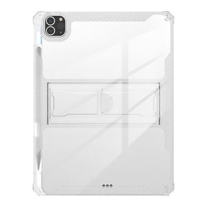 Funda Transparente de TPU para <span class=keywords><strong>iPad</strong></span> Pro 2024 de 11 Pulgadas con Soporte para Teléfono, Funda Protectora para Tablet de 11, 12.9, Air 5, 4, 10.2, 10.9 - Product Image 4