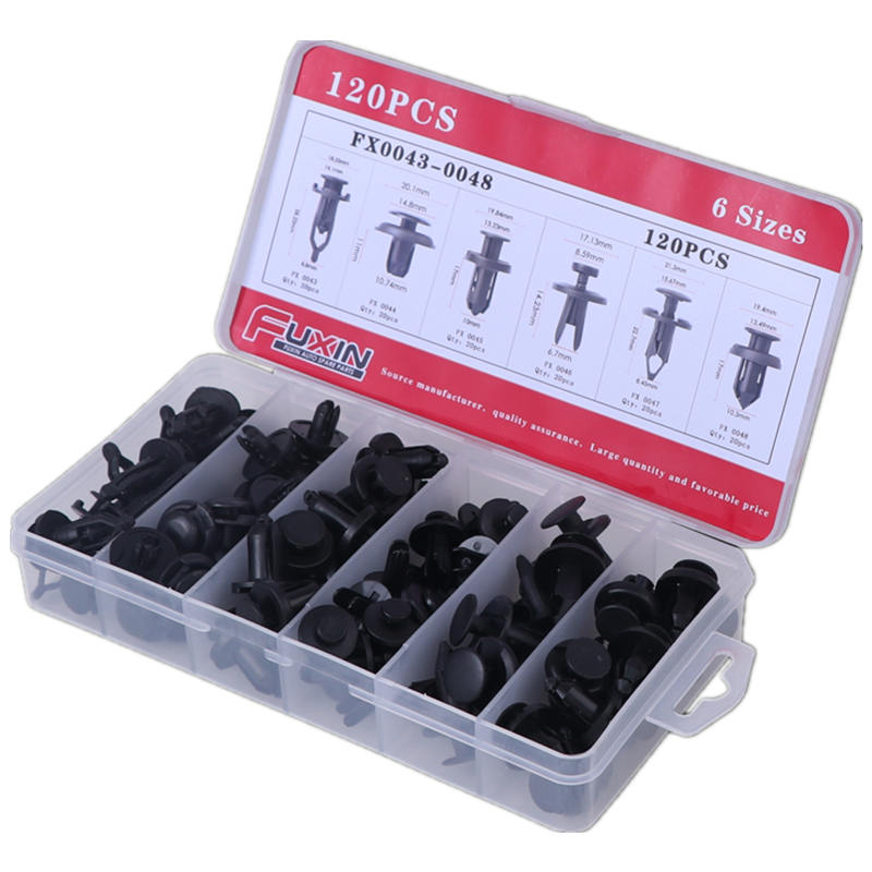 Plastic Rivet Fastener Bike Fairing Trim Clips for Honda