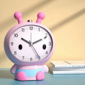 学生用USB充電式LED目覚まし時計、音量調節機能付き、卸売業者、蜂、フクロウ、ウサギ、猫、漫画風目覚まし時計 - Product Image 5