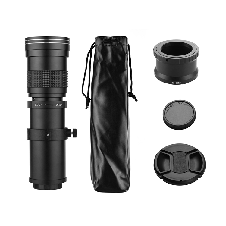 MF Super Telephoto Zoom Lens 420-800mm T Mount for Sony