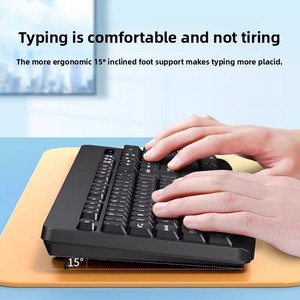 สำหรับ <span class=keywords><strong>ACER</strong></span> OAK110คีย์บอร์ดและ<span class=keywords><strong>เมาส์</strong></span><span class=keywords><strong>ไร้</strong></span><span class=keywords><strong>สาย</strong></span>1000dpi พร้อมปุ่มฟังก์ชั่นมัลติมีเดียสำหรับโฮมออฟฟิศแล็ปท็อป - Product Image 4