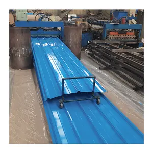 China WANZHI corrugated prepainted galvalume steel Color Coated Metal galvanized alloy zinc roof sheet price in malaysia