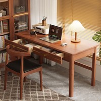 Bureau moderne de style nordique, table d'écriture pour bureau à domicile, bureau compact pour ordinateur et étude pour chambre à coucher