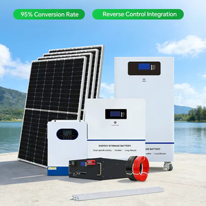 Système d'Énergie Solaire Complet 1KW 5KW 10KW Hors Réseau Kit de Panneaux pour Maison Stockage d'Énergie Batterie Lithium Haute Efficacité - Product Image 1