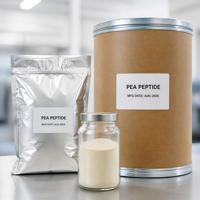 Poudre de Peptide de Pois en Gros, Ingrédient Protéiné Végétal de Haute Pureté pour Aliments, Boissons, Compléments et Aliments Fonctionnels