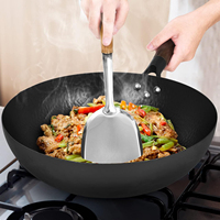 Penjualan laris 2023 cetakan besi peralatan masak ringan wajan tumis goreng