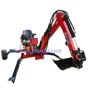Made in China high quality 13hp towable backhoe