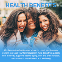 OEM 1000mg L-Glutathion Champignons Produits de Beauté Détoxifiant Antioxydant Herbal 120 Capsules Marque Privée Adulte