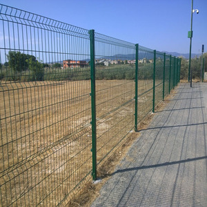 Venta Directa de Fábrica, Paneles de Malla de Alambre de Alta Seguridad con Curvatura 3D en V, Malla de Alambre Forestal Recubierta de PVC - Product Image 3