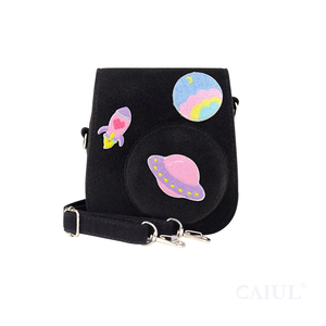 DIY Stickerei-Aufkleber-Serie Filz Transparent Niedlich Hochwertiges Material Sofortbildkamera-Tasche Fujifilm <span class=keywords><strong>Instax</strong></span> Mini 11 Schutzhülle - Product Image 4