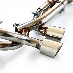 Silencieux d'échappement électronique à soupape de rebond en acier inoxydable, son réglable, installation facile pour Porsche <span class=keywords><strong>911</strong></span> Carrera S 997.1 3.8 - Product Image 2