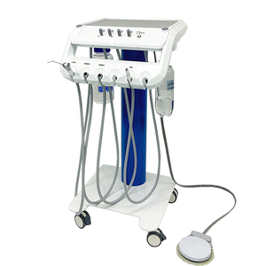 Mobile carretto dentale portatile unità dentale clinica uso odontoiatrica unità con ruote attrezzature odontoiatriche - Product Image 2