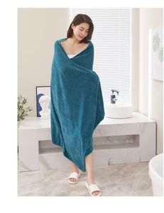 Wholesale Microfiber Quick-dry Soft Knitted Salon Beauty <strong>Spa</strong> <strong>Facial</strong> Wrap Bath <strong>Towel</strong> for Adults - Product Image 1