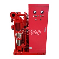 Pompa Pemadam Kebakaran LEYON FM UL Sistem Perlindungan Kebakaran NFPA20 Set Pompa Kebakaran Diesel Horizontal Satu Tahap