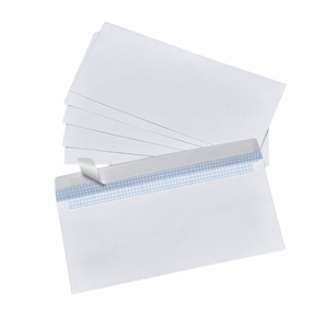 Oem Custom White Paper lettera commerciale busta n. 10 di sicurezza autosal Mailing <span class=keywords><strong>buste</strong></span> buccia <span class=keywords><strong>e</strong></span> sigillo - Product Image 1