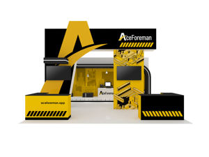 דוכן התערוכה דוכן סטנד 20ft x20ft מודולרי אלומיניום מודולרי אלומיניום מודולרי מותאם אישית באופן מלא עבור תערוכות מסחר - Product Image 5