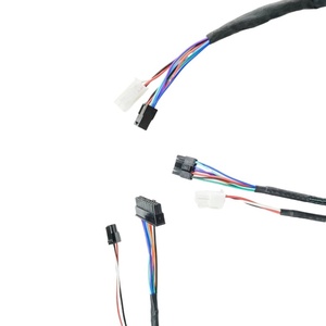 Molex kustom kawat Harness rakitan kabel 2 sampai 4 Splitter kawat otomatis Harness 2 3 4 5 6 7 8 Pin kawat konektor Molex konektor - Product Image 6