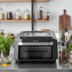 Nouvelle Friteuse à Air Chaud Intelligente 13L, Four Multifonction Électrique, <span class=keywords><strong>Appareil</strong></span> de Cuisine Français, Machine à Pizza pour Usage Domestique - Product Image 2