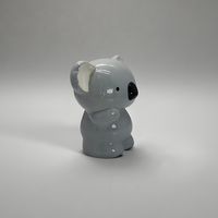 Tirelire Koala 3D en Dolomite Peinte à la Main - Sculpture Animale Personnalisée pour Enfants