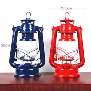 Lampe à kérosène intérieure de grande capacité réglable à 3 mèches avec couvercle détachable - Product Image 2