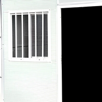 Maison modulaire préfabriquée en conteneur, maison modulaire en acier pliable, taille et forme personnalisées pour une installation rapide, espace de vie