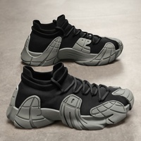 Nouvelles Chaussures Homme Été/Automne 2026 Style Coréen Dad Shoes Respirantes en Maille pour Chaussures Chaussettes à Enfiler Décontractées en Plastique Solide