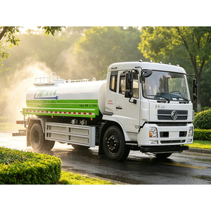 Camion pulvérisateur diesel multifonctionnel LHD avec pompe automatique et canon à brouillard télécommandé pour le contrôle de la pollution atmosphérique des parcs industriels - Product Image 2