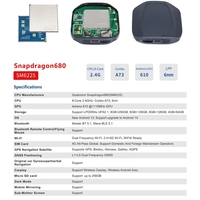 Nuevo CA70 con Sistema Android 13, Reproductor Multimedia Inalámbrico para Automóvil, Dongle Inteligente con Android Auto, 4+64G/8+128G de RAM/ROM y Soporte para GPS