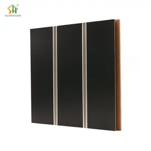 E0/E1 18Mm Mdf Melamine Film Sheet 4X8 Slatwall