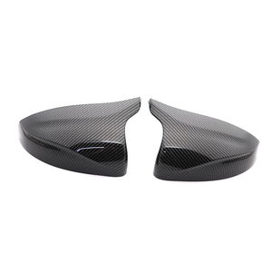 Cubiertas de Espejos Retrovisores Laterales para AUDI A3 S3 RS3 8V 2014-2020, Piezas de Repuesto para Automóviles, Cubiertas de Espejos Retrovisores Negros Brillantes de Plástico - Product Image 1